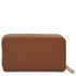 Mira - Double zip around leather wallet